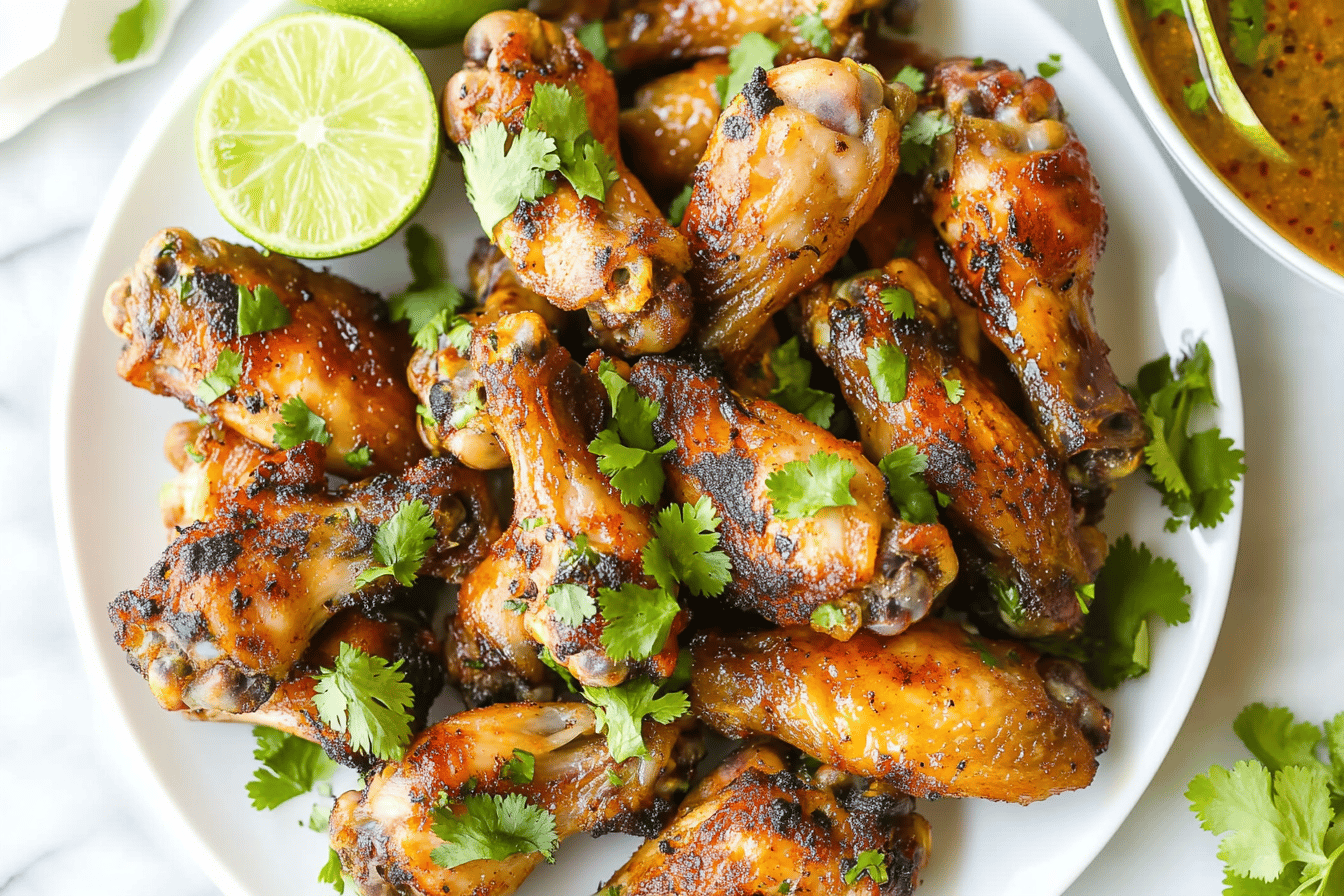 Cilantro Lime Chicken Wings Recipe