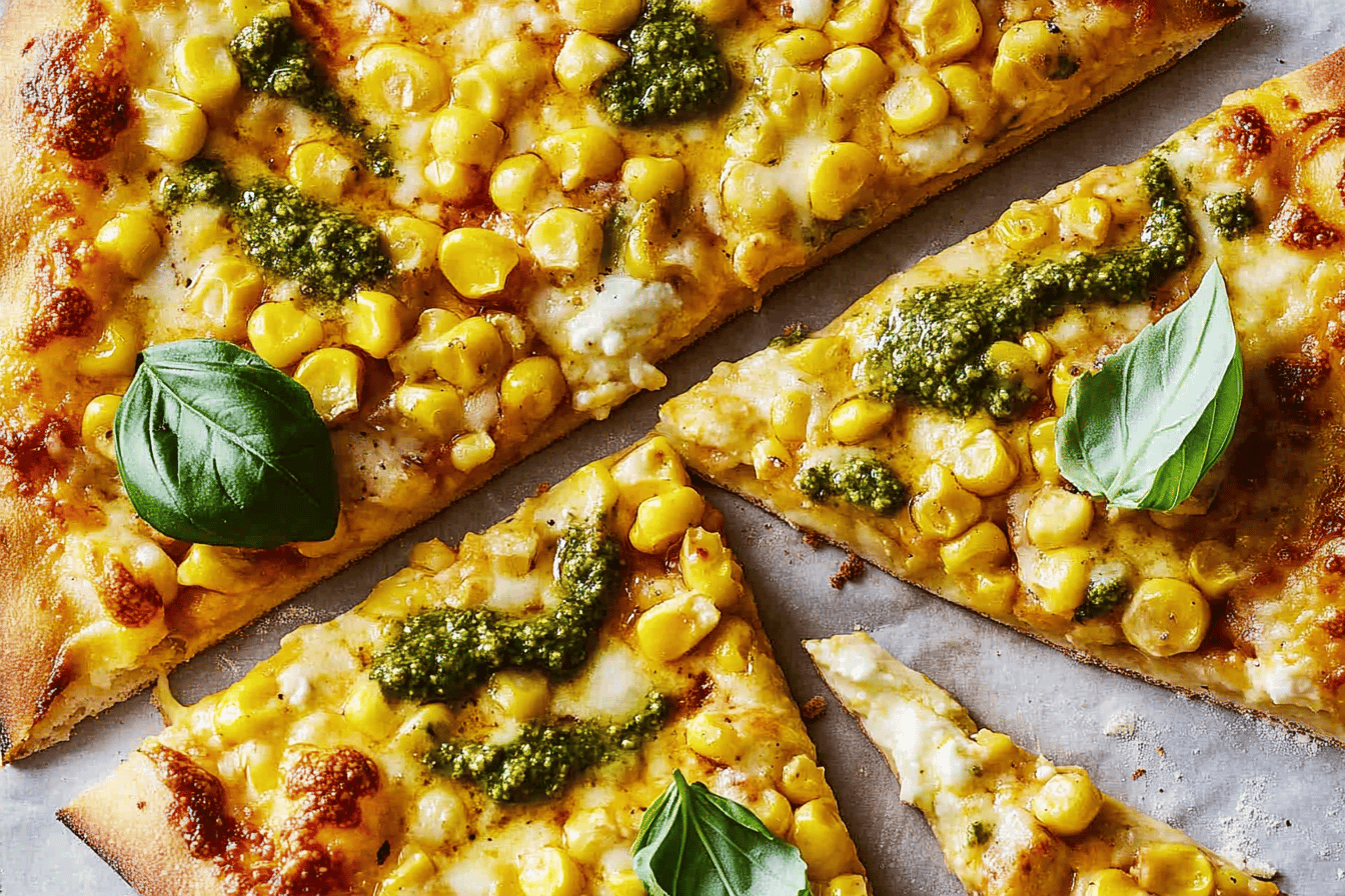Corn Pizza Recipe for Summer Flavors