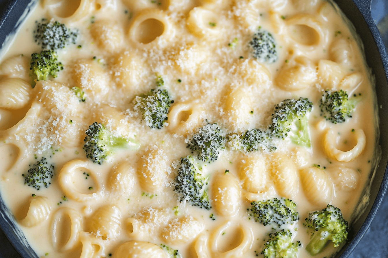 Creamy Broccoli Mac and Cheese Recipe