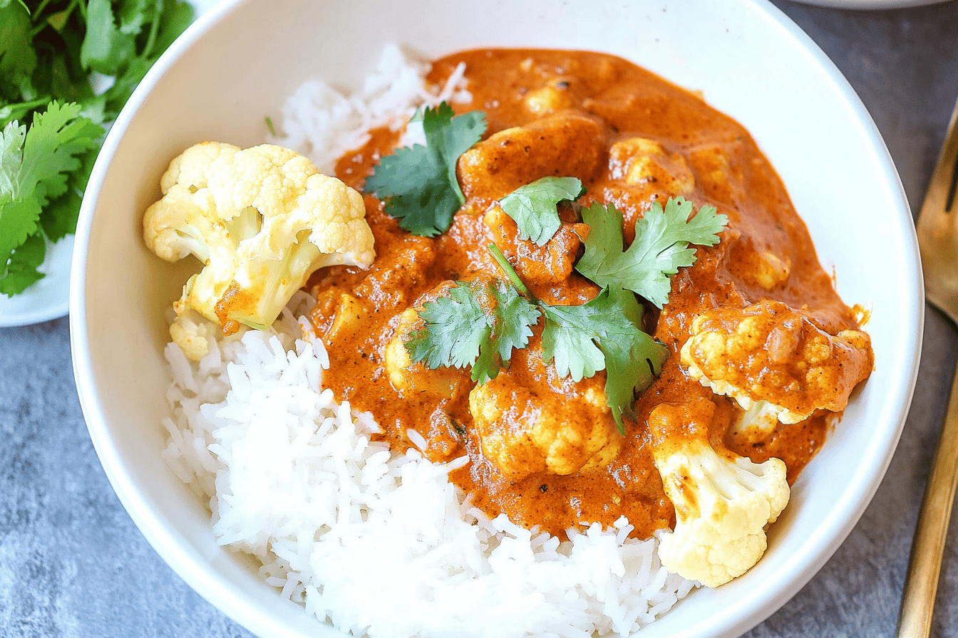 Creamy Butter Cauliflower Bowls Recipe