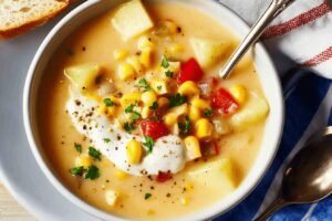 Creamy Corn Chowder Recipe for Comforting Meals