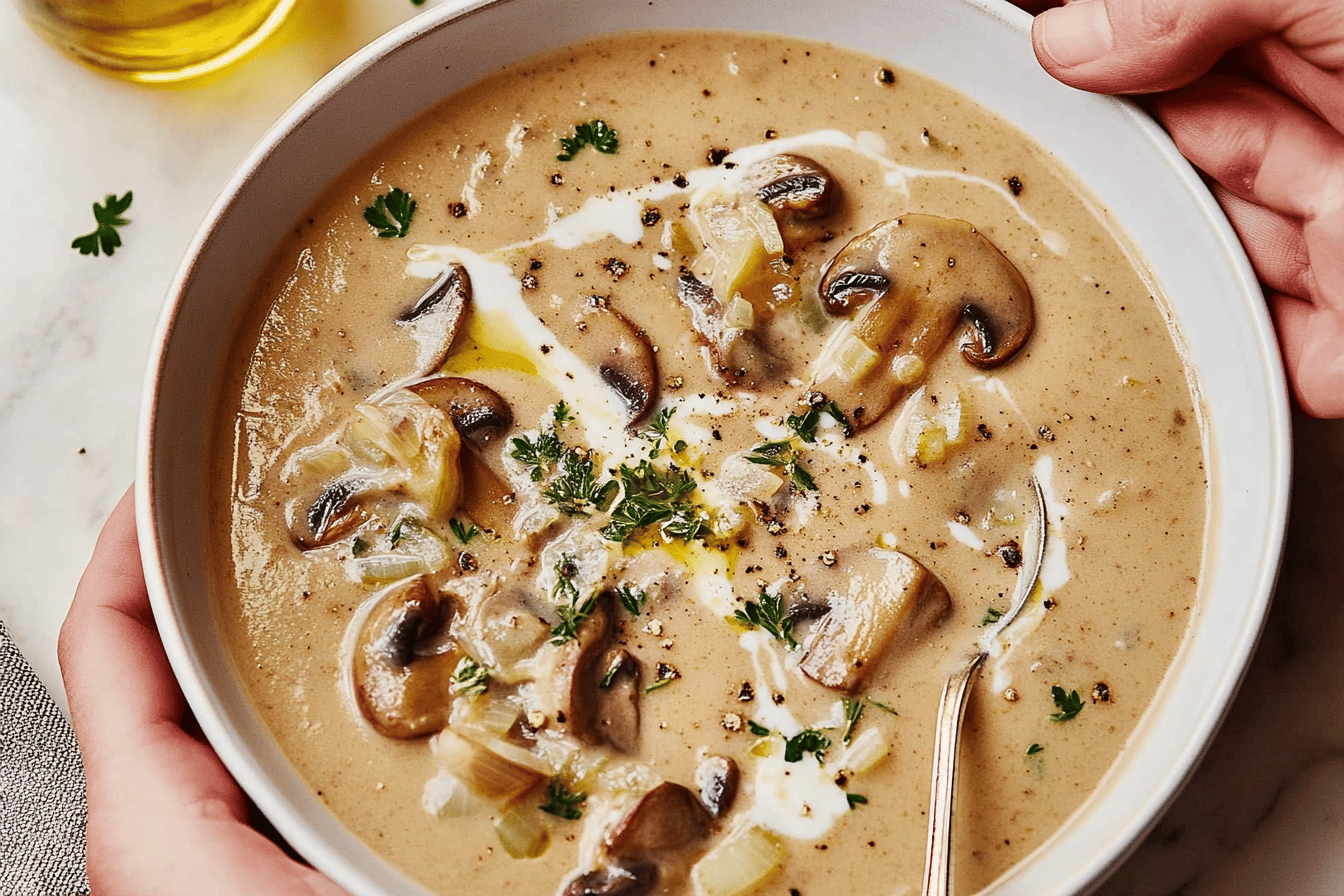 Creamy Mushroom Soup Recipe You’ll Love