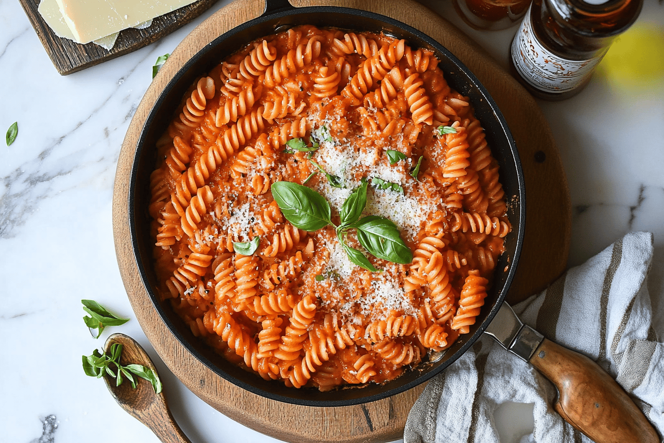 Creamy Vodka Sauce Recipe for Pasta Lovers