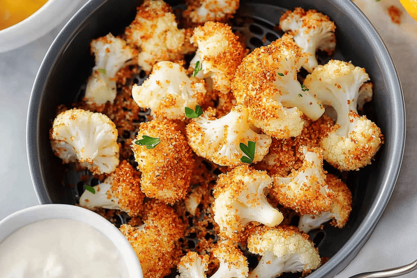 Crispy Air Fryer Cauliflower Recipe
