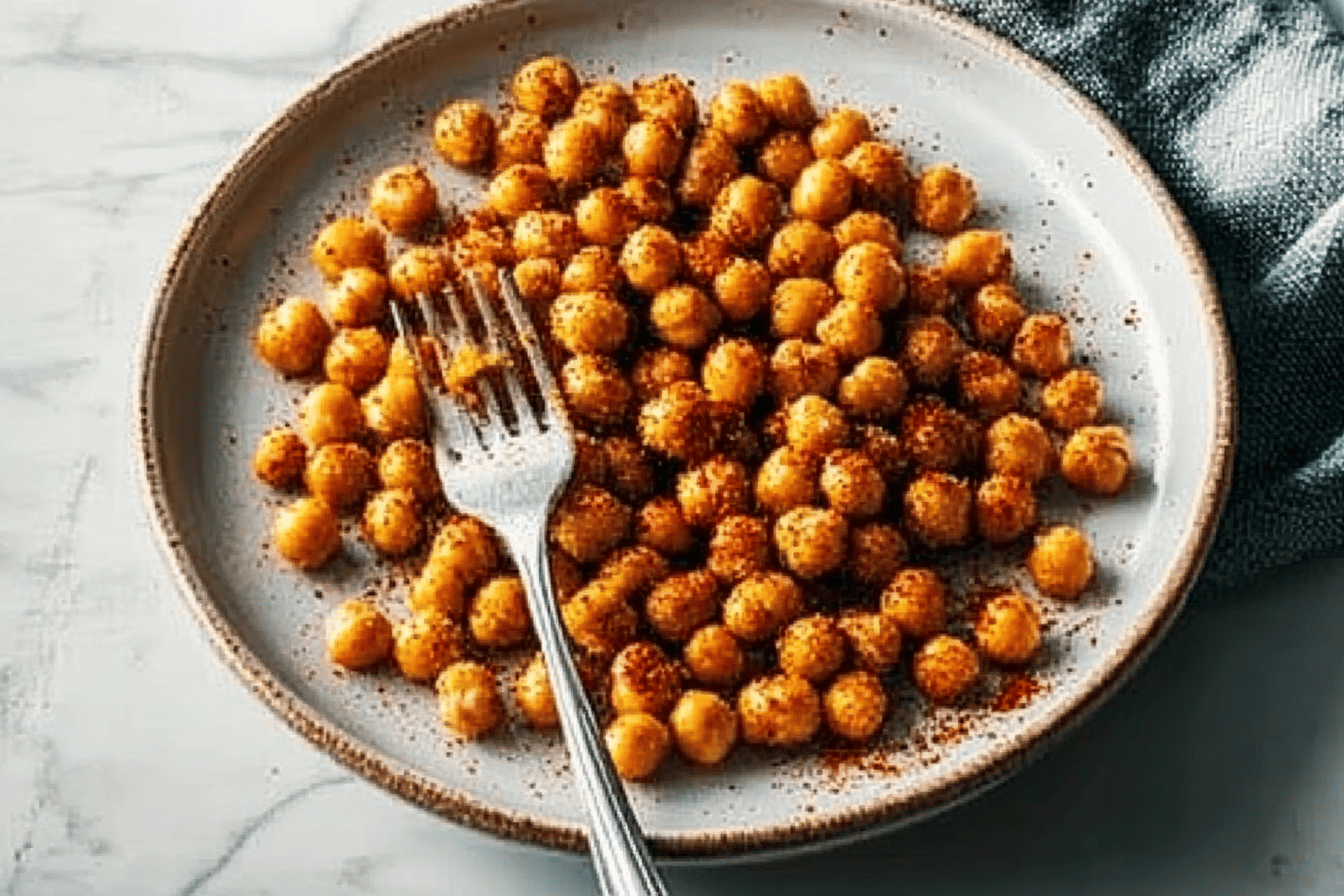 Crispy Air Fryer Chickpeas Recipe