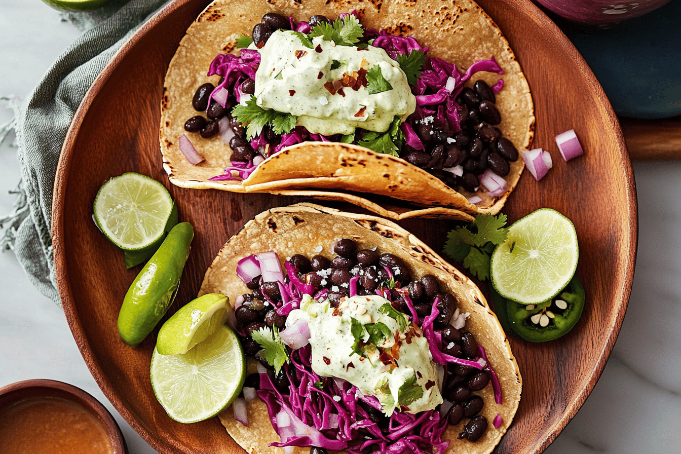 Delicious Black Bean Tacos Recipe