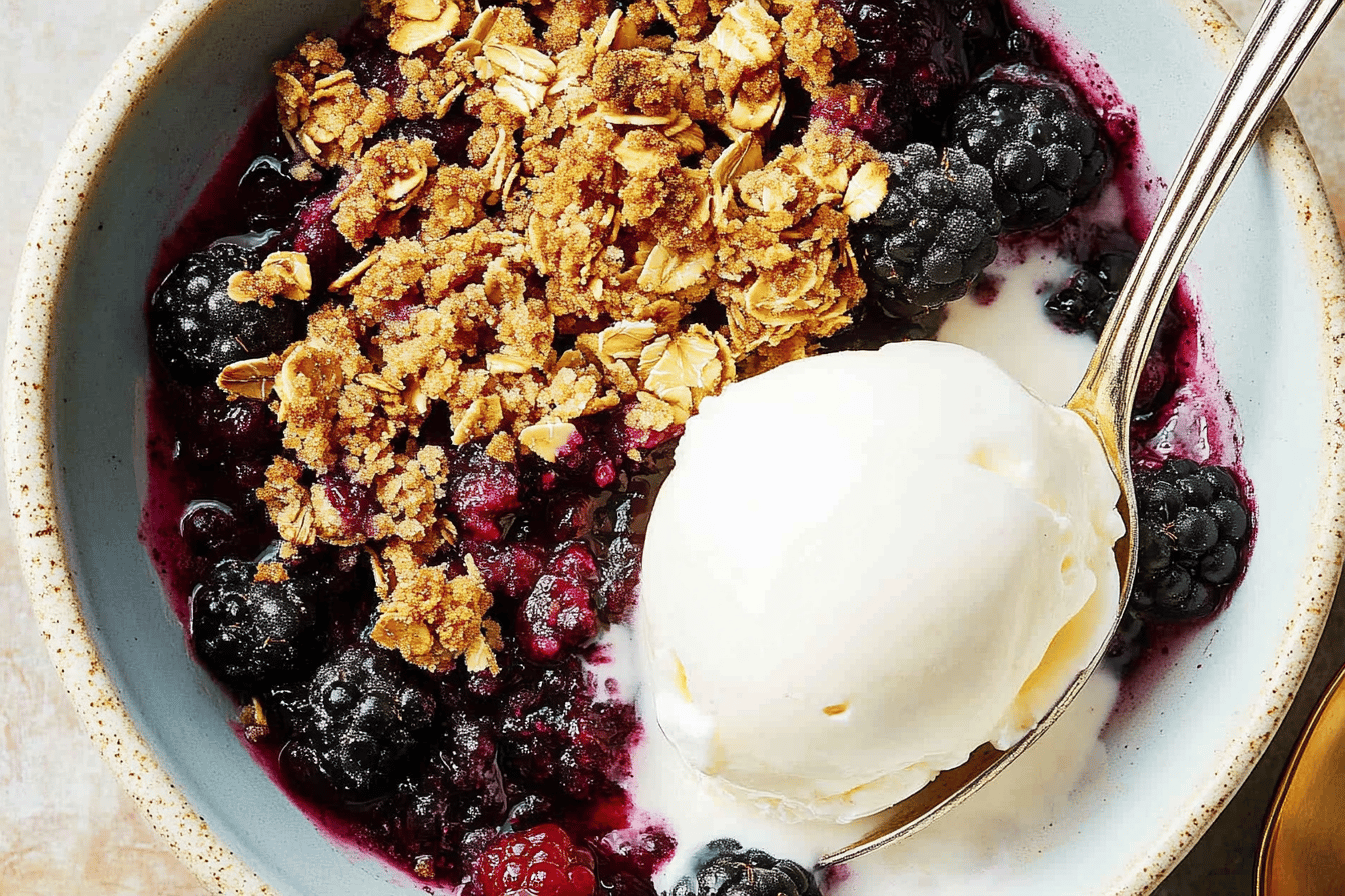 Delicious Blackberry Crisp Recipe for Dessert