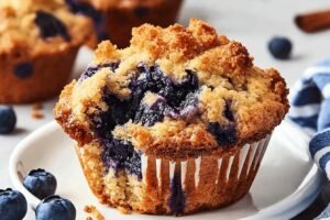 Delicious Homemade Blueberry Muffins Recipe