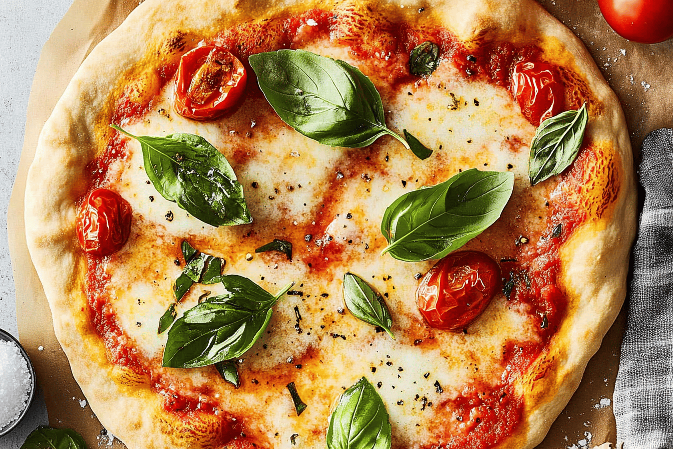 Delicious Homemade Margherita Pizza Recipe