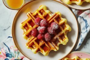 Delicious Homemade Waffle Recipe for Breakfast