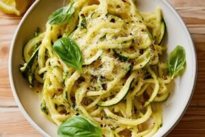 Delicious Zucchini Pasta Recipe for Healthy Eating