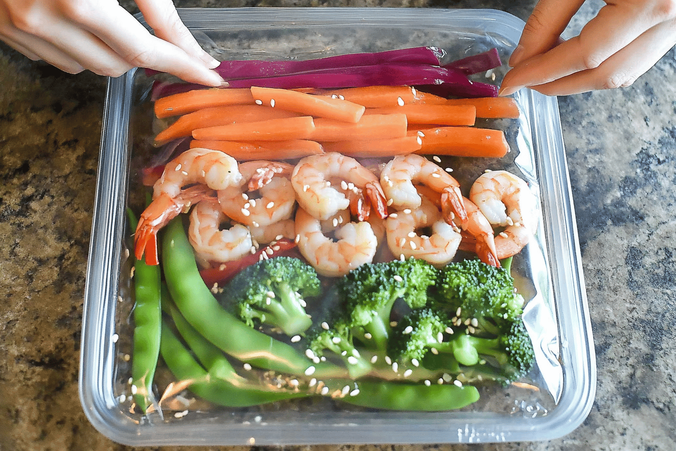 Easy Shrimp Stir-Fry Freezer Pack Recipe