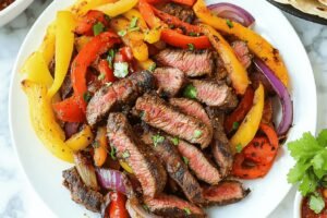 Easy Steak Fajitas Recipe in Minutes