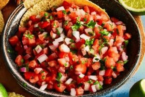 Fresh Pico de Gallo Recipe for Tacos