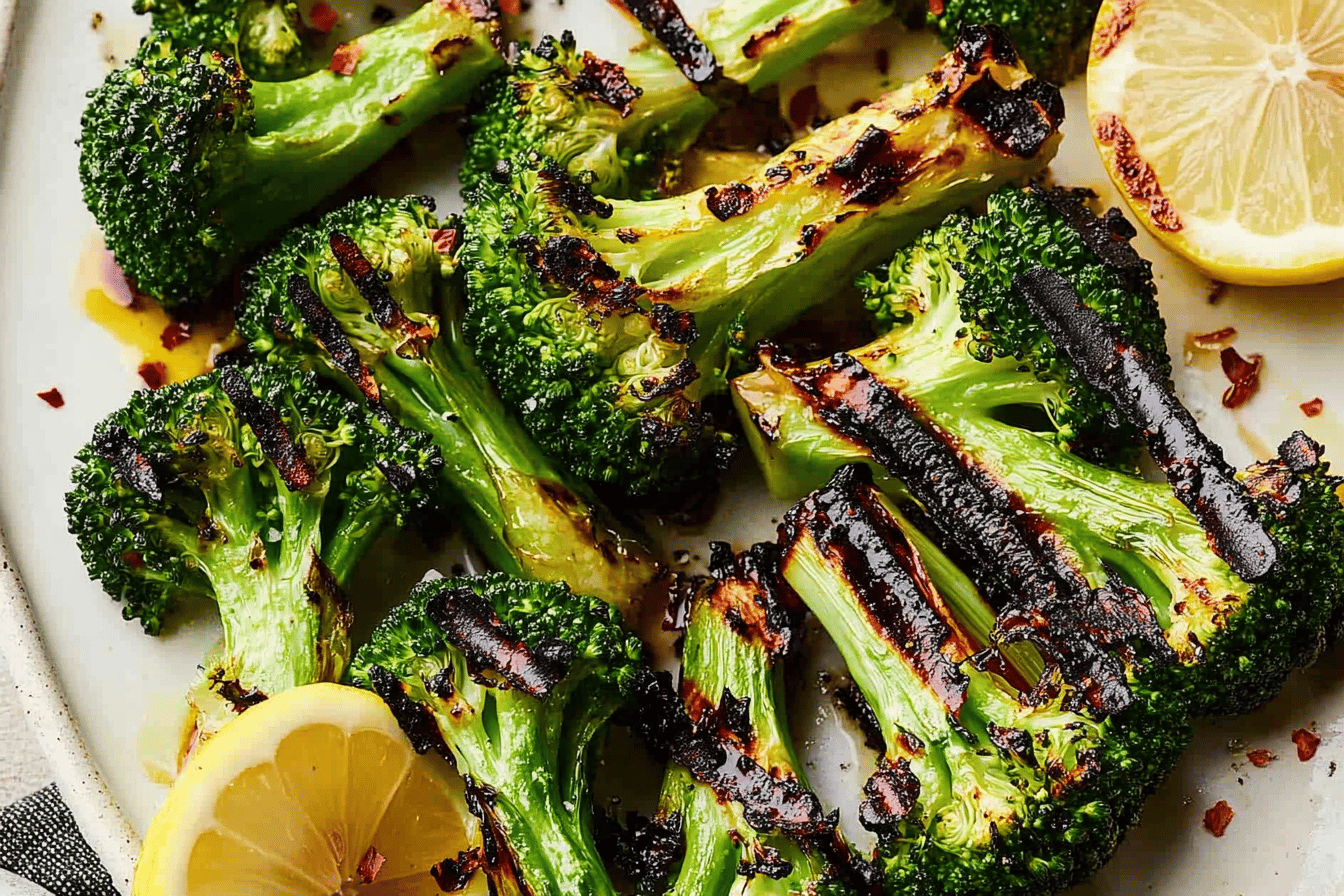 Grilled Broccoli Recipe for Healthy Eating