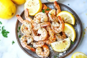 Grilled Garlic Butter Shrimp Recipe