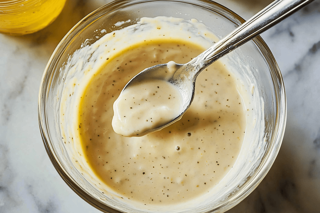 Homemade Caesar Dressing Recipe