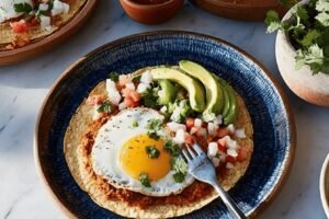 Huevos Rancheros Recipe with Fresh Ingredients