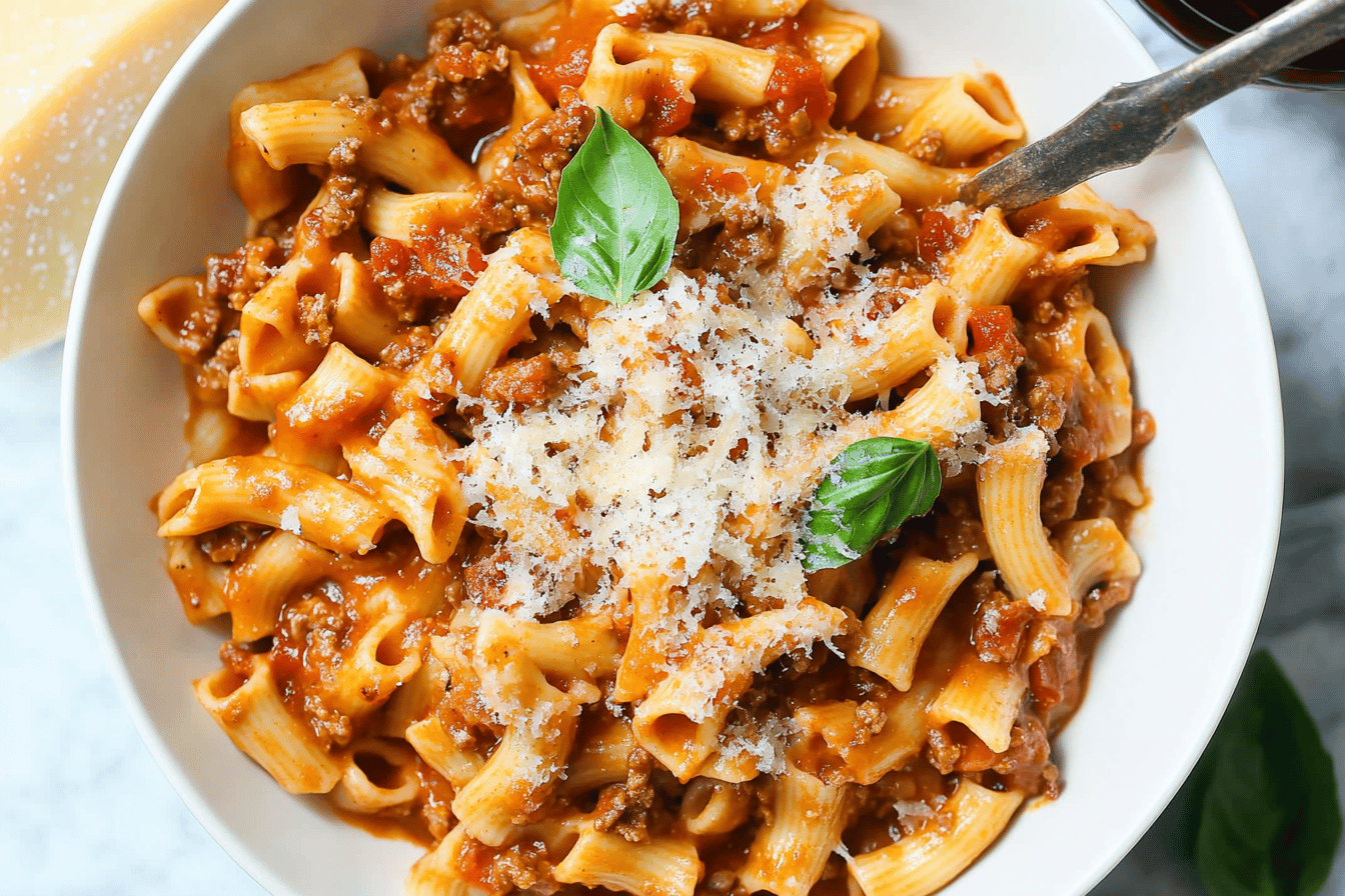 Instant Pot Ground Beef and Pasta Recipe