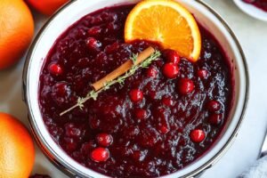 Instant Pot Homemade Cranberry Sauce Recipe