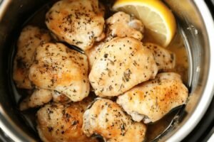 Instant Pot Lemon Chicken Thighs Recipe