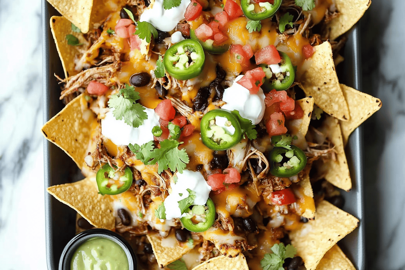 Instant Pot Pulled Pork Nachos Recipe