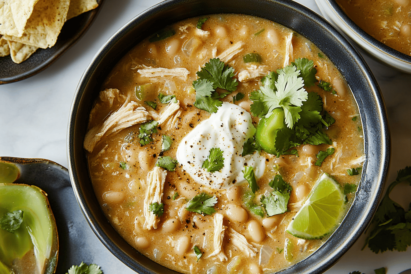 Instant Pot White Chicken Chili Recipe