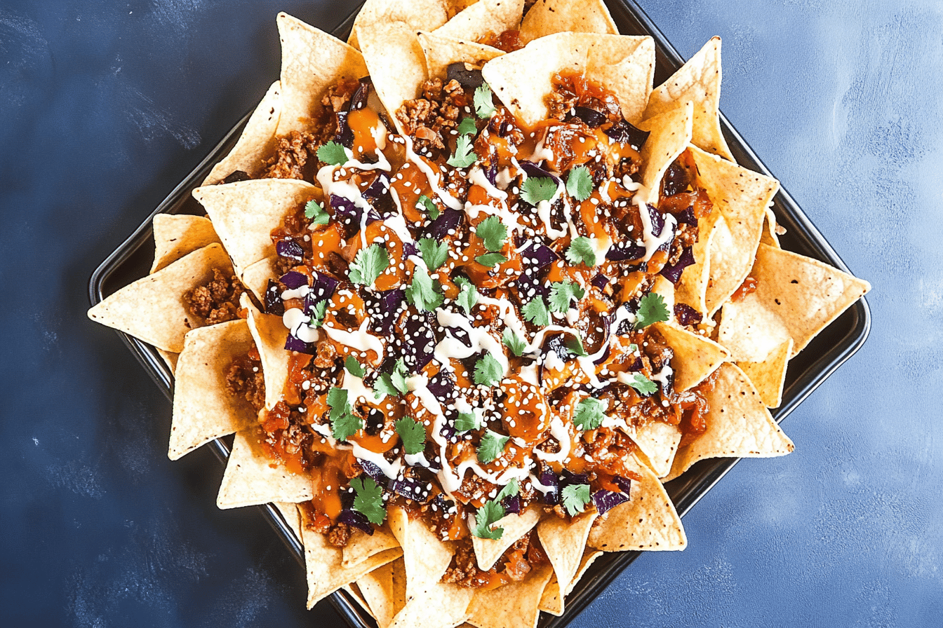Korean Beef Nachos Recipe for Taco Lovers