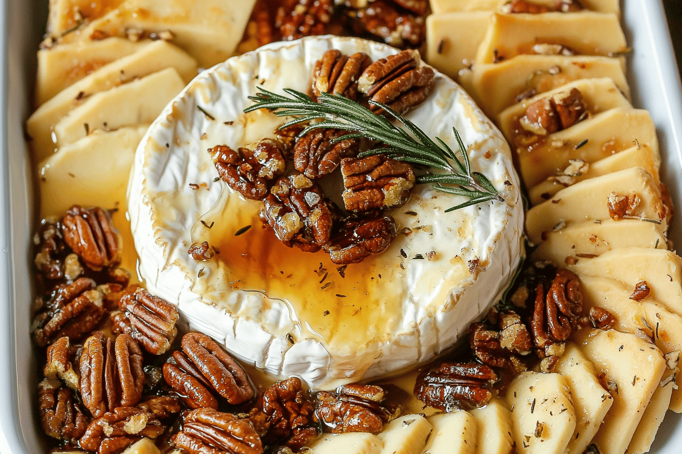 Maple Pecan Baked Brie Recipe