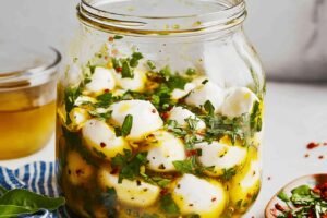 Marinated Mozzarella Balls Recipe