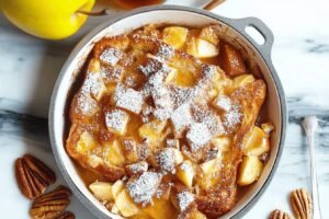 Overnight Cinnamon Apple French Toast Bake Recipe