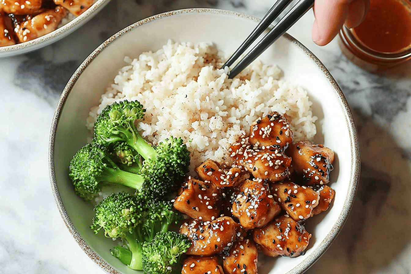 Sesame Chicken Bowls Recipe for Easy Dinners