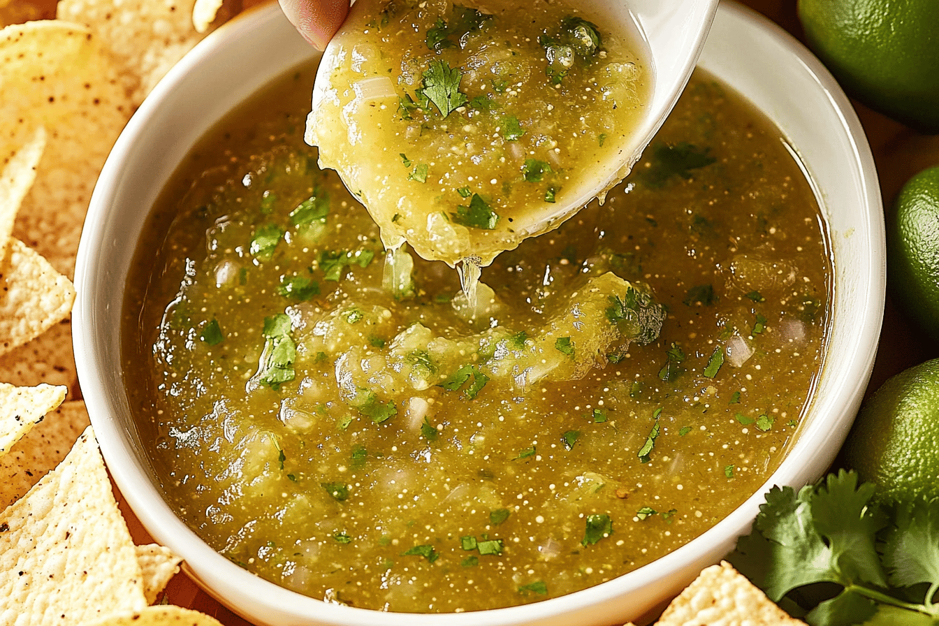 Tomatillo Salsa Verde Recipe for Fresh Flavor