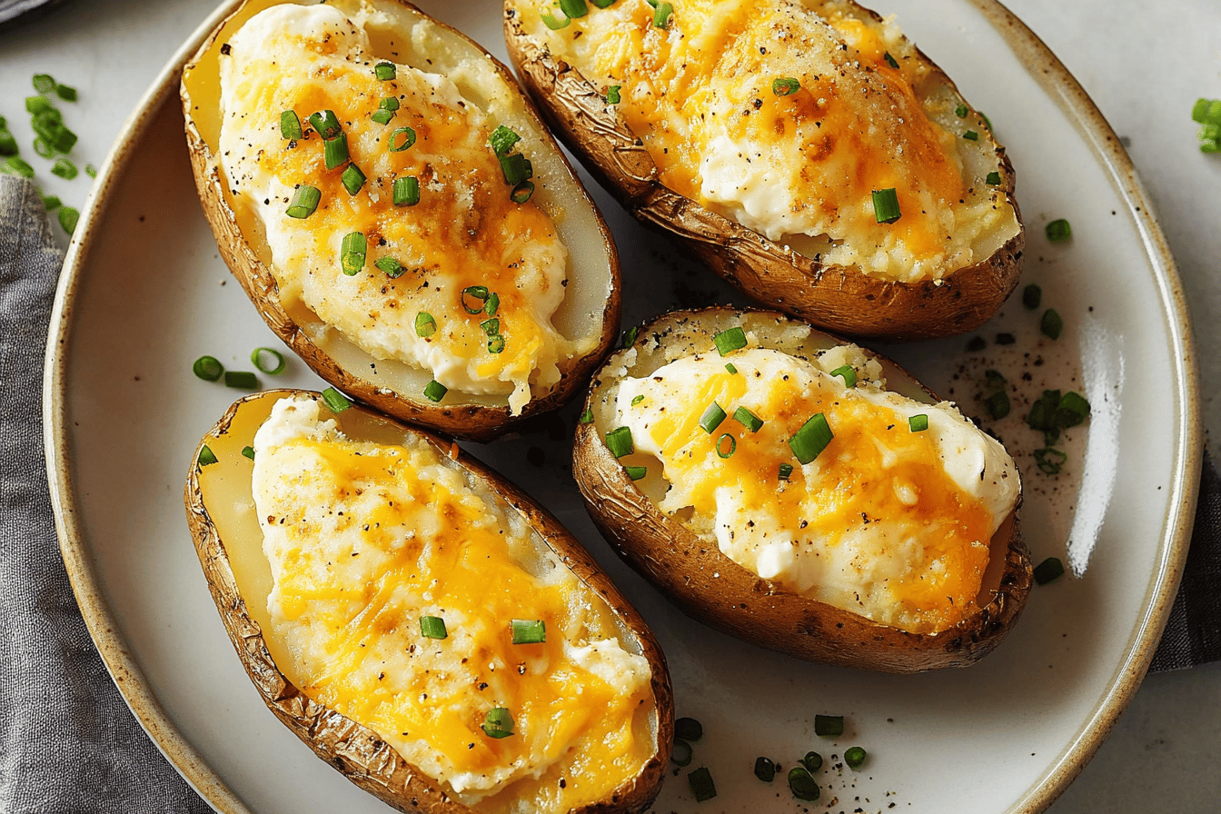 Twice Baked Potatoes for Perfect Comfort Food