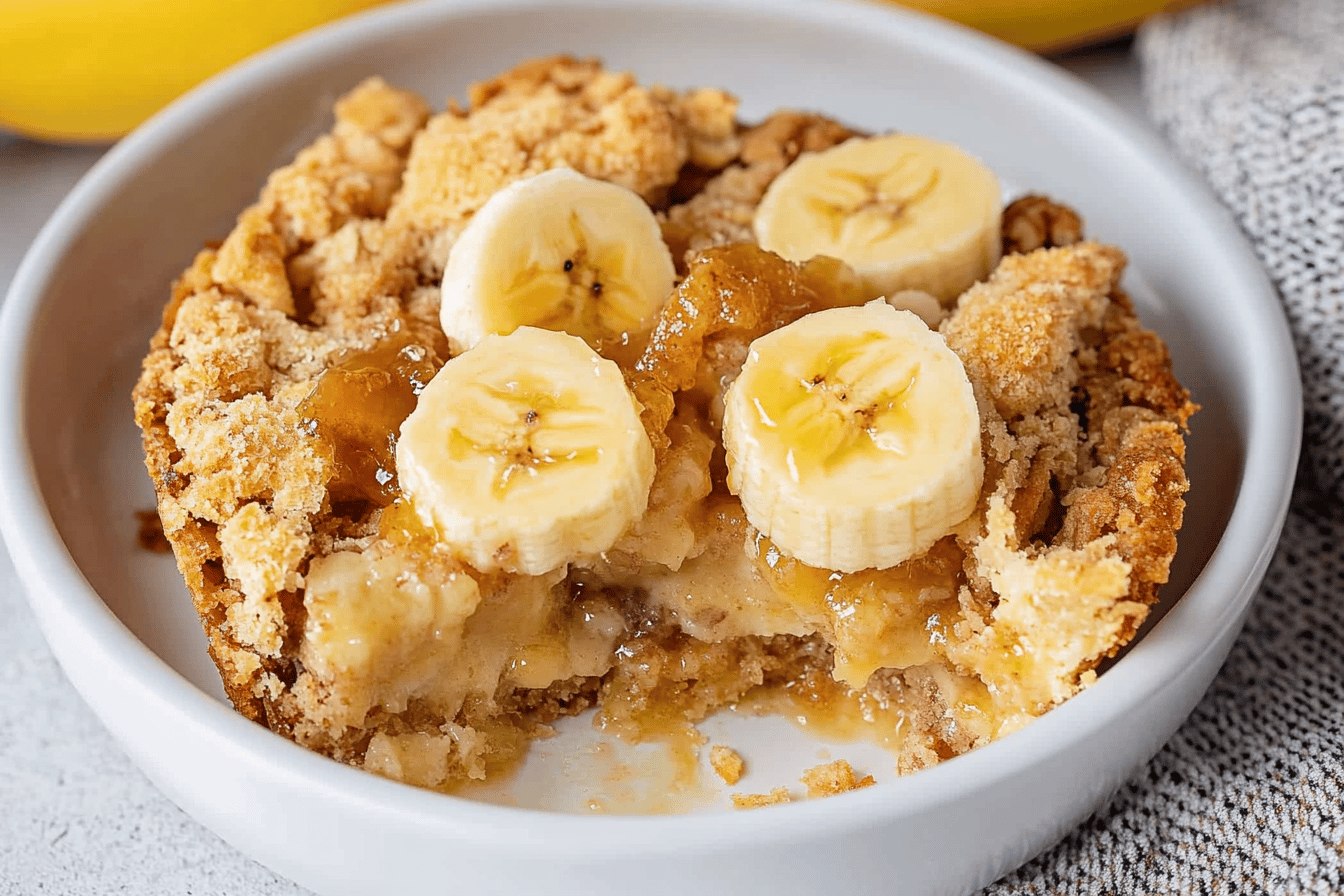 Bananas Foster Cobbler Recipe Easy Dessert
