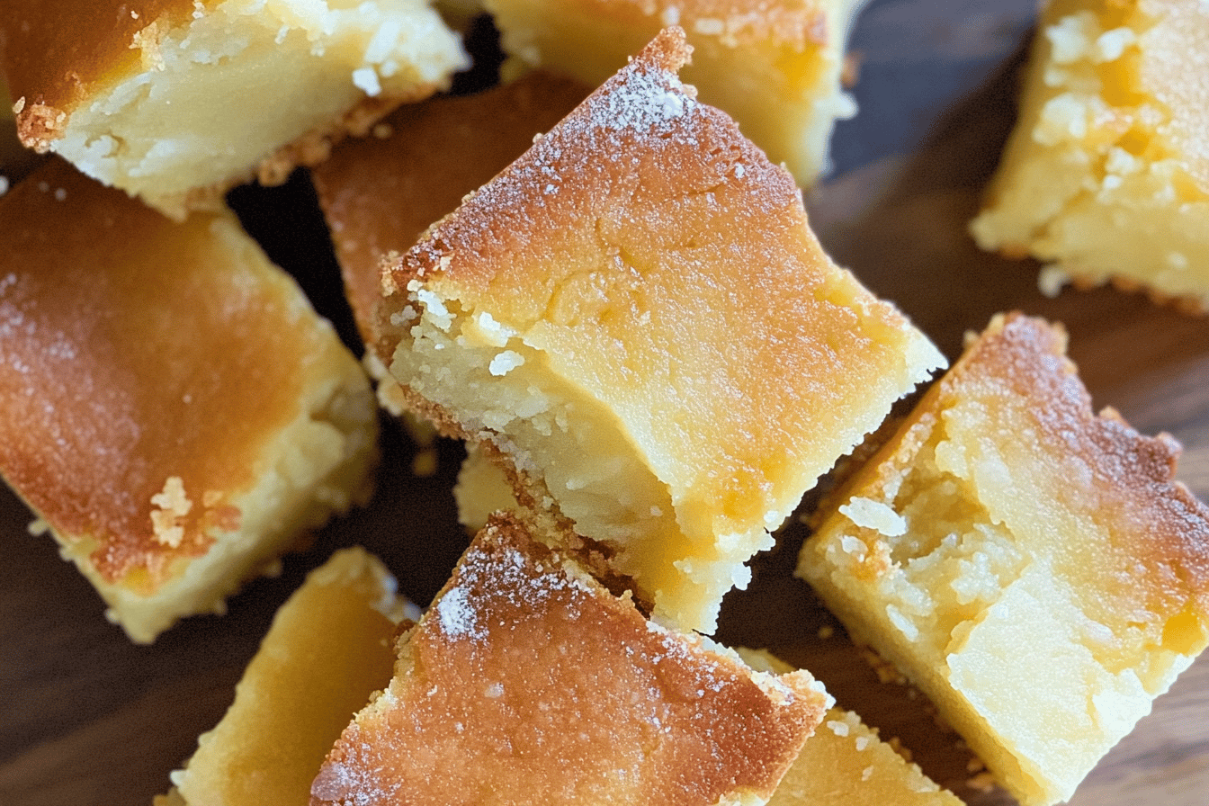 Butter Mochi Recipe Hawaiian Dessert Delight
