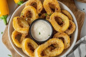 Crispy Air Fryer Banana Peppers Recipe