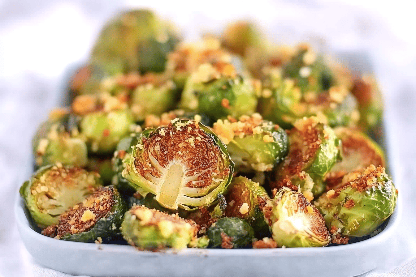 Crispy Air Fryer Brussels Sprouts Recipe