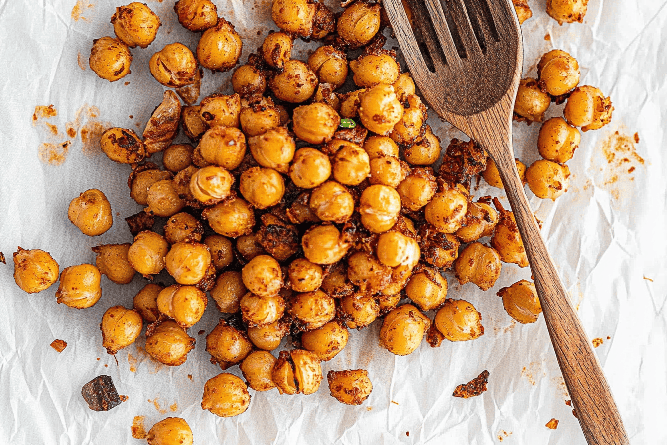 Crispy Air Fryer Chickpeas Recipe