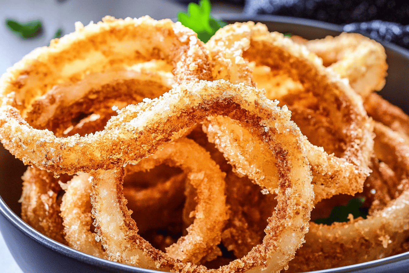 Crispy Air Fryer Onion Rings Recipe