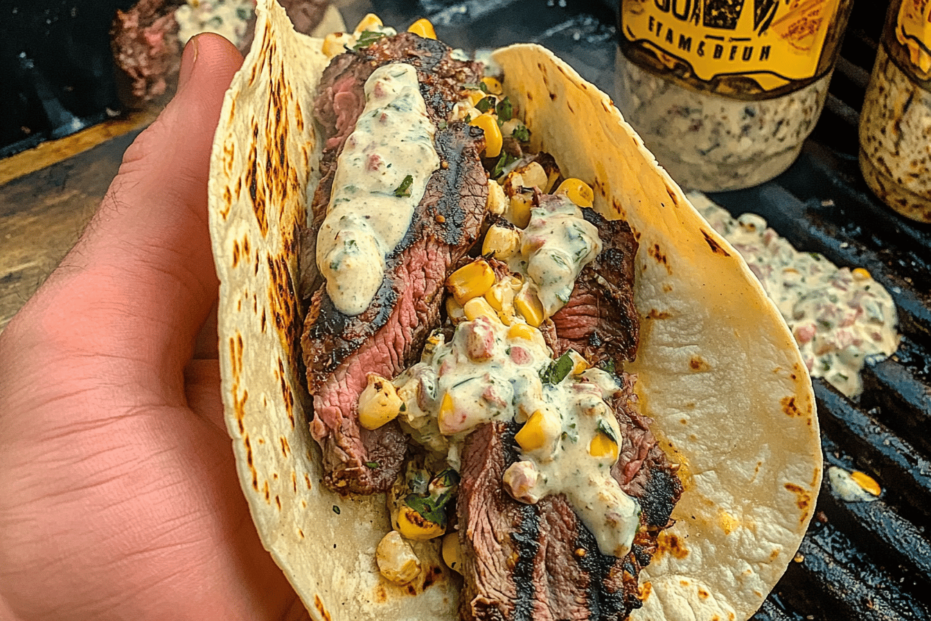 Grilled Steak Elote Tacos Recipe Guide
