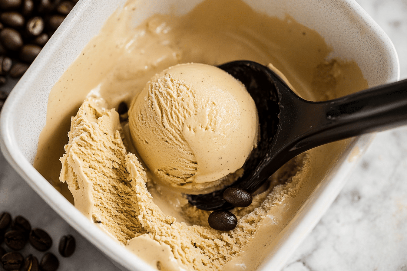 Homemade Coffee Ice Cream Recipe